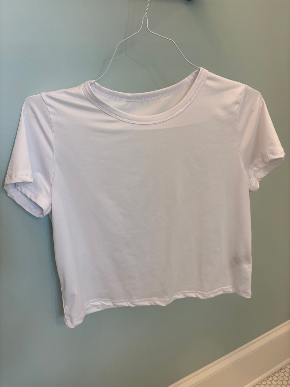 Dazy Lightweight White Top - Size L